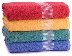 Eco-Friendly Multi Color Bath Towels