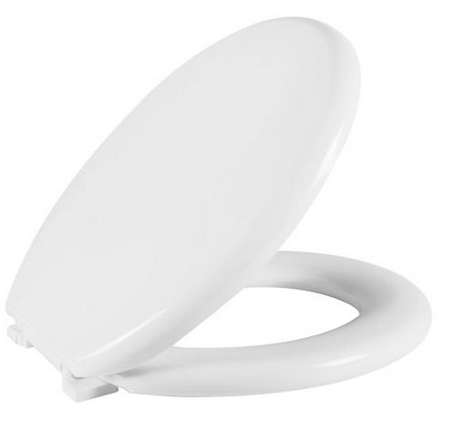 Plastic Padded Oval Toilet Seat