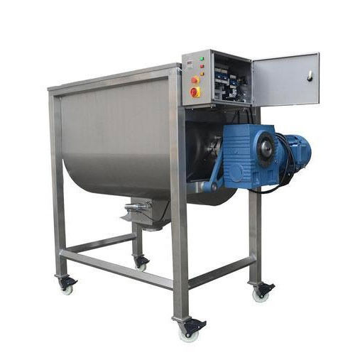 Industrial Ribbon Blender Machine - Stainless Steel, High Capacity 1000 ...