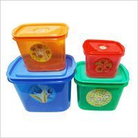 Natural Black Different Sizes Plastic Containers