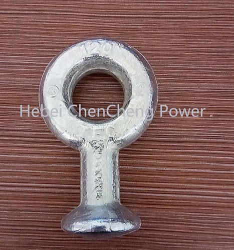 Metal Galvanized Ball Eye For Overhead Power Line Fittings