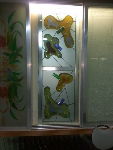 Led Work Glass With Art Work