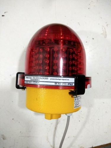 Led Aviation Obstruction Lamp Single Dome Manufacturing Year: 2016 Years