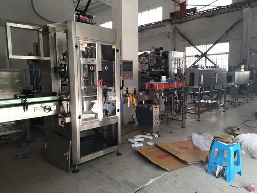 Sleeve Labeling Machine with High Speed for Drink and Food Packing