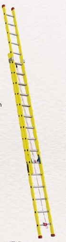 Fiber Glass Double Section Straight Ladder