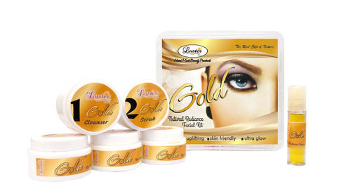 Ladies Gold Facial Kit