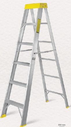 Plastic Top Two Way Aluminium Ladder