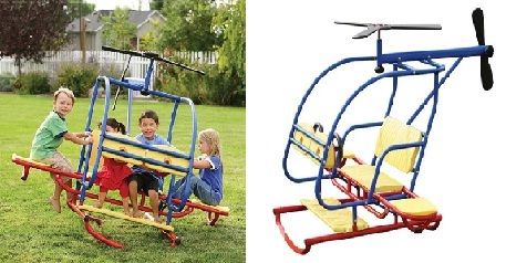 Playground Helicopter See Saw