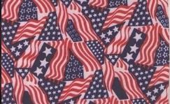 Polyester Flag Printed Fabrics Tablets