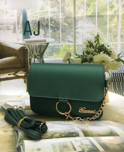 Premium Green Ladies Branded Handbag