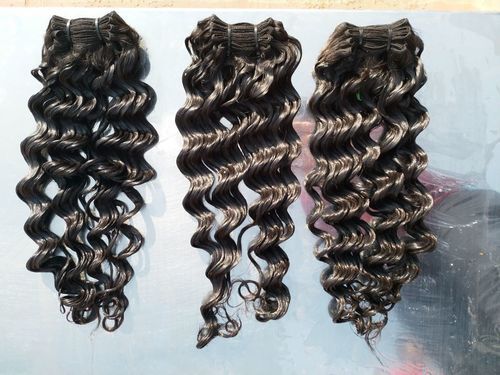 Artificial Curly Human Hair