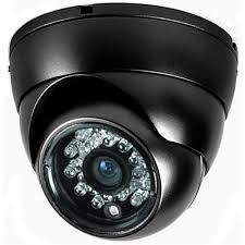 Black Cctv Dome Camera Application: Restaurant