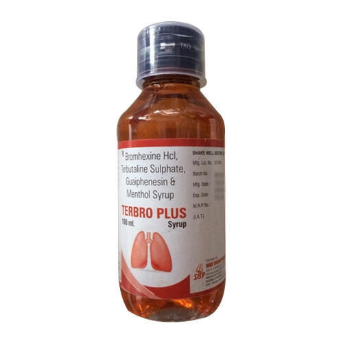 Bromhexine HCL Terbutaline Guaiphenesin And Menthol Syrup