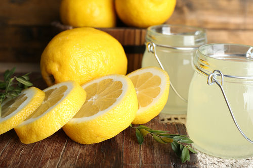 Fresh and Tasty Lemon Juice