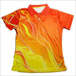 Polyester Graphic Printed Sublimated Polo T Shirts at Rs 750/piece in  Ahmedabad