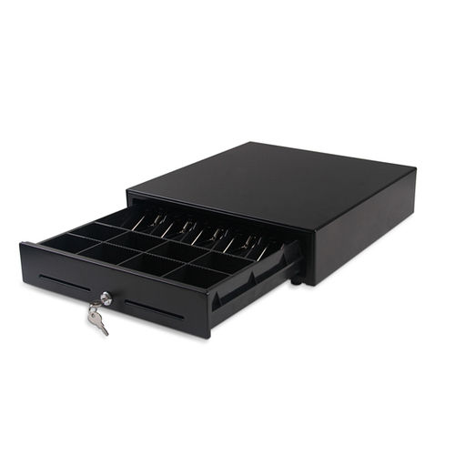 Kst-410E Black Economical Cash Drawer