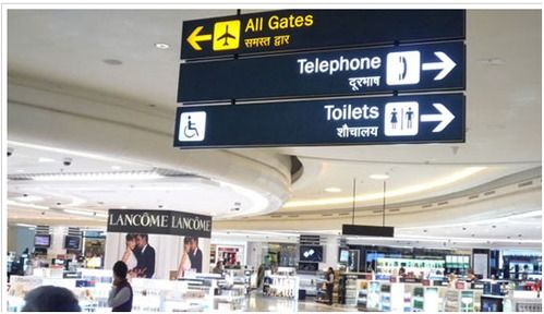 New Delhi Airport T-3 Wayfinding Signages