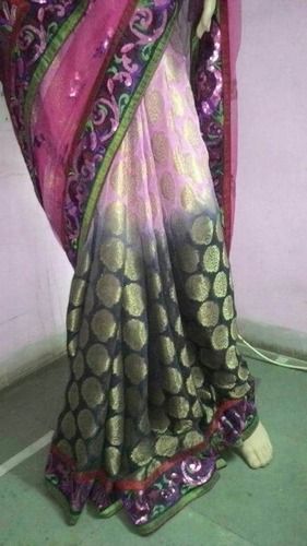 Pure Cotton Maheshwari Saree