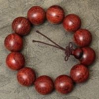 Red Brown Sandalwood Beads