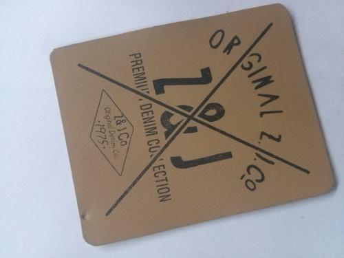 Laser Cutting Leather Patch