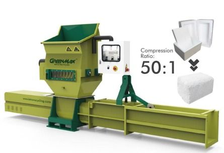 Professional EPS Recycling Machine Of Greenmax Apolo C200