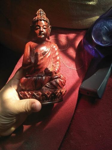 Sandalwood Buddha Statue