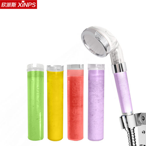 3 Functions Shower Head With 4 Kinds VC Aroma Tube