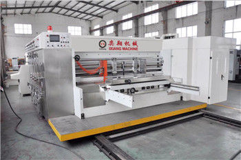 4 Colors Automatic High Speed Paperboard Flexo Printing Slotting Rotary Die Cutting Machine