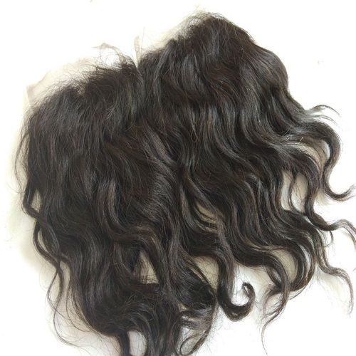 Natural Black Indian Virgin Wet And Wavy 4X4 Swiss Wavy Hair Closures 4X4