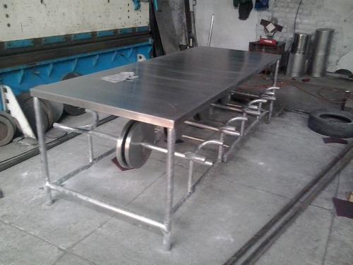 Stainless Steel Canteen Table