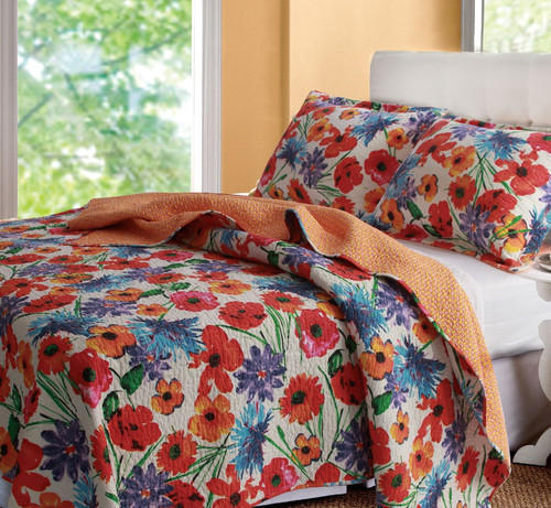 Flower Printed Double Quilt