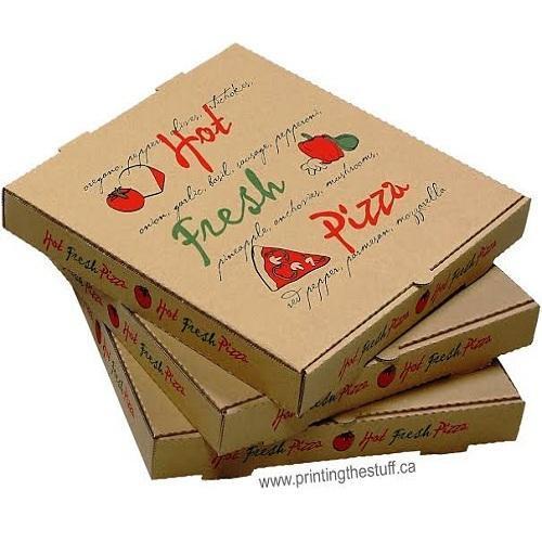 Hot Fresh Pizza Box