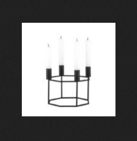 Black White Candle Holders And Tea Light Holders