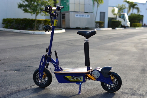 Captain Racing Street Edition 2000w 60v Electric Scooter (Blue)