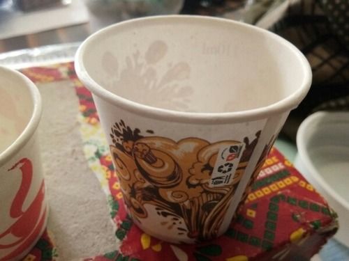 Disposable Printed Paper Tea Cup