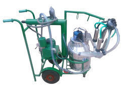 Trolley Single Bucket Milking Machine