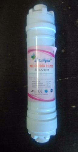 In Line Filter Cartridge Silver