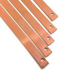 Polished Rectangular Copper Strip