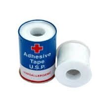 Medical Adhesive Tape - Cotton and Rayon Blend, 5 mtr Length in 7.5 cm, 5 cm, 10 cm Sizes, Non-Toxic Dye