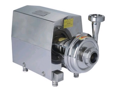 Stainless Steel SS304 Sanitary Milk Centrifugal Pump With Open Impeller By DEYI Equipment Industries Limited