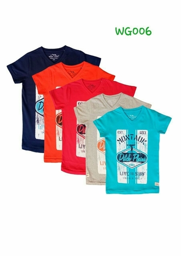Boys Multicolor Printed T-Shirts
