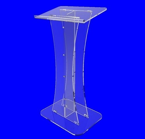 Exclusive Transparent Acrylic Podium