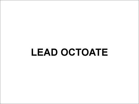 Lead Octoate