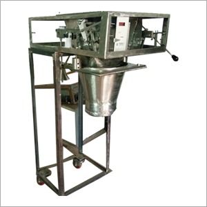 Silver And Black Semi Automatic Bagging Machine