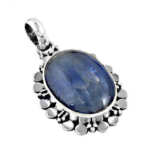 Attractive Kyanite Gemstone 925 Sterling Silver Pendant