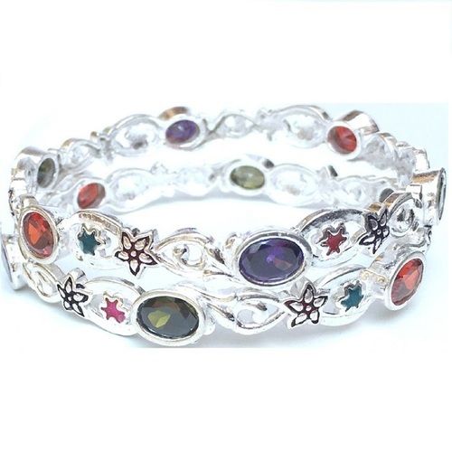 silver bangles designs with price