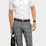 Mens Checkmate Trouser