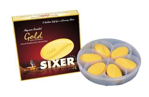Mysore Sandal Soap Gold Sixer