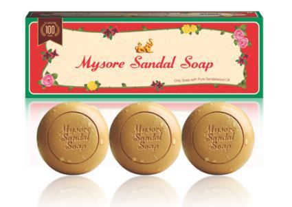 Mysore Sandal Soap (Trio)