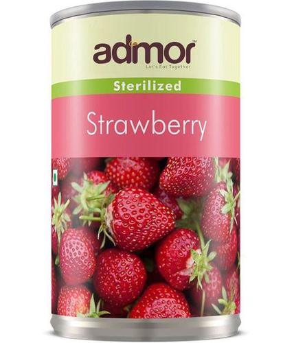 Sterilized Canned Natural Strawberry